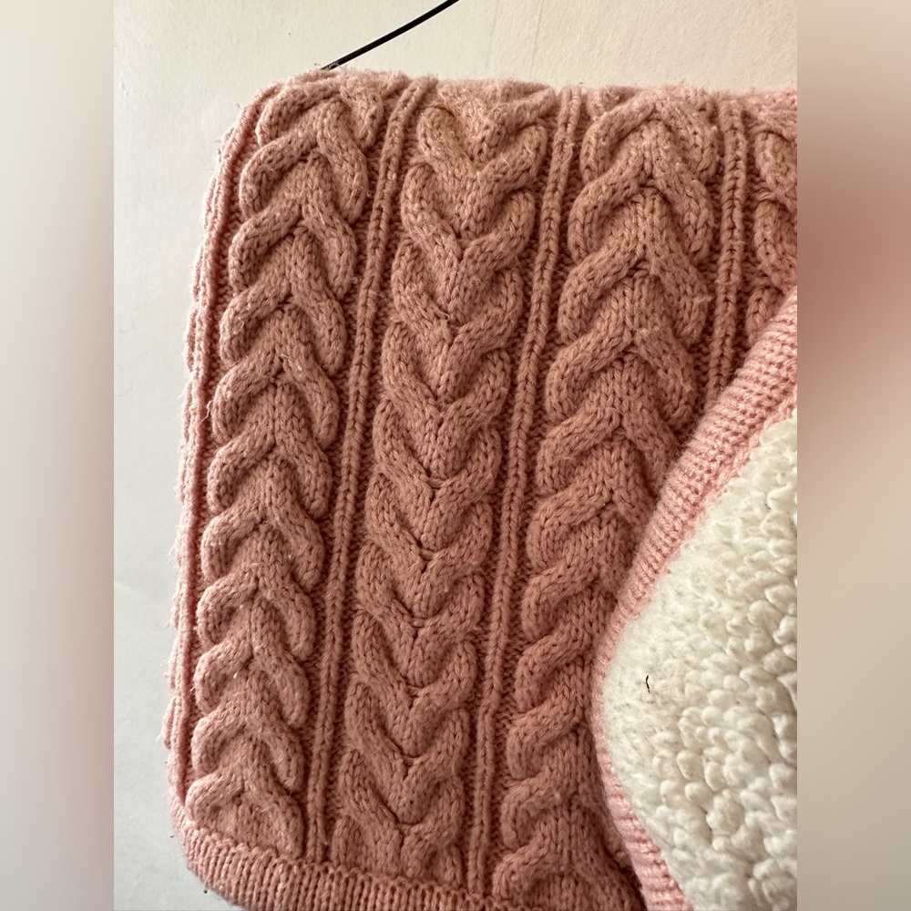 Vinter & Bloom organic toddler/baby blanket - soft/boho/fleece
